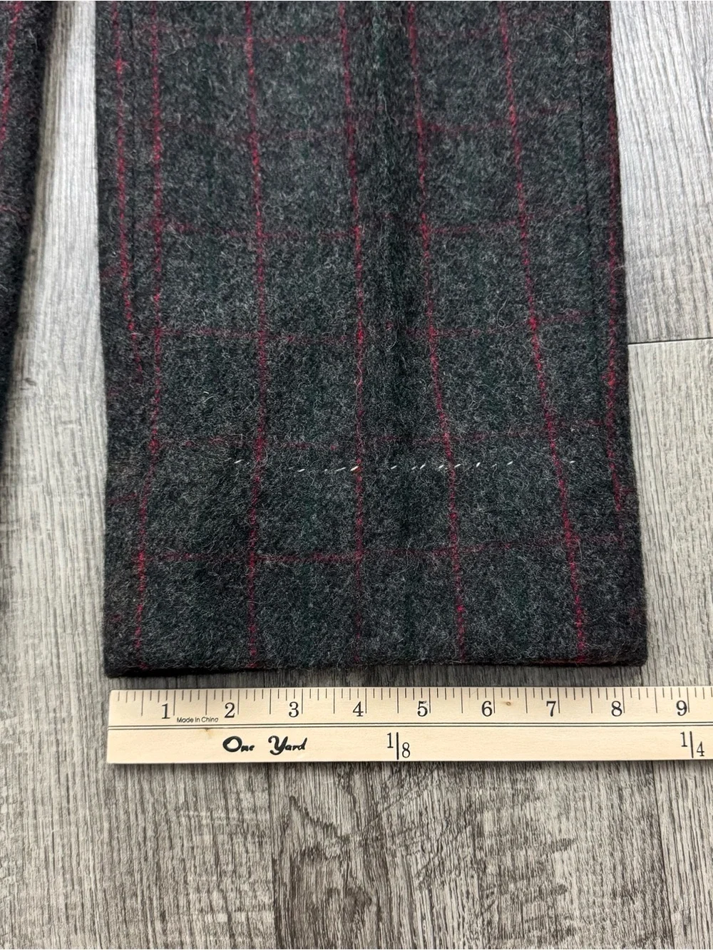 Vintage Woolrich Plaid Wool Pants - Picture 5 of 8